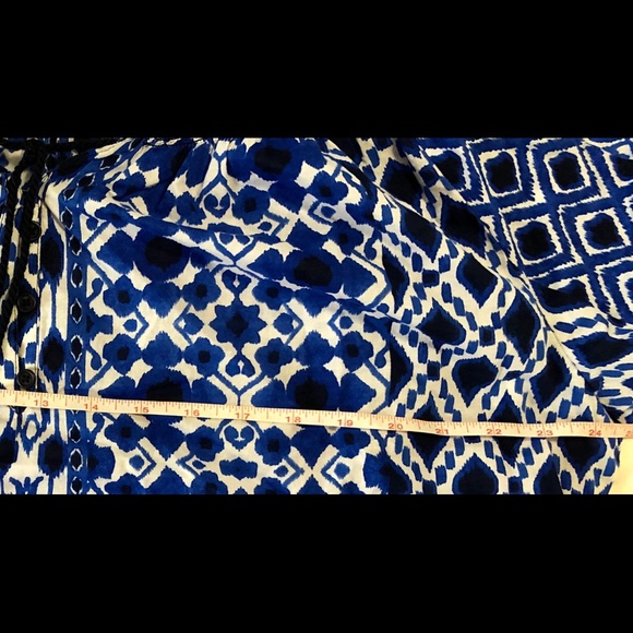 Jones top size XL. Black and Blue. - Picture 3 of 5